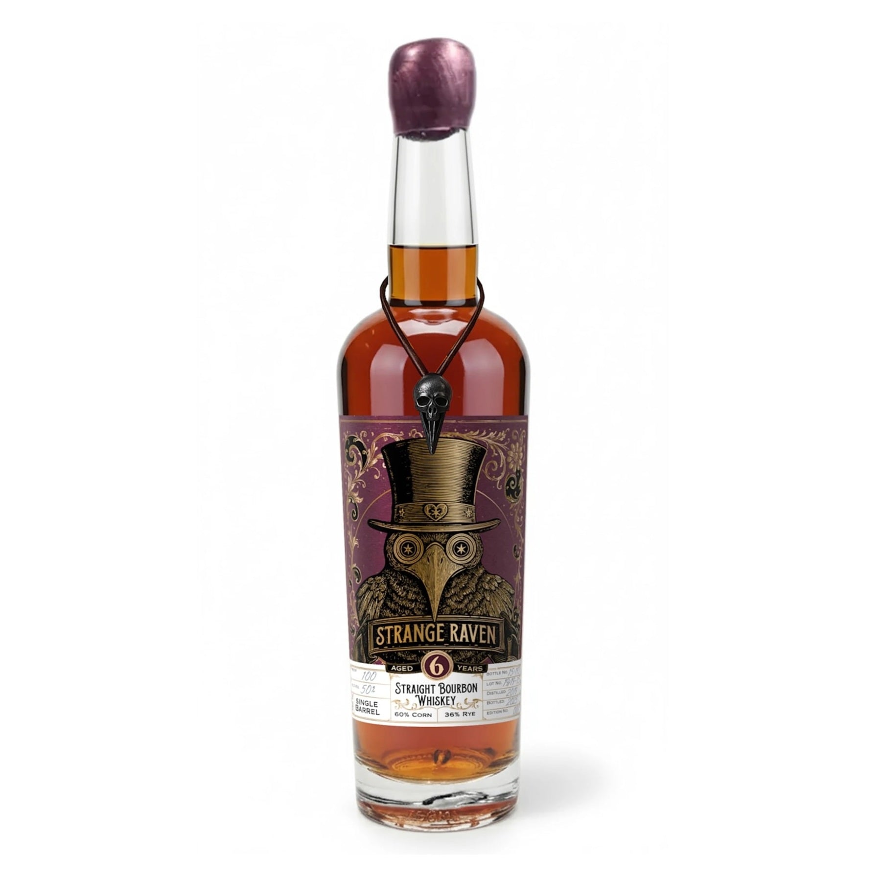 Strange Raven 6-Year Old Single Barrel Kentucky Straight Bourbon - 36% Rye, 100 Proof